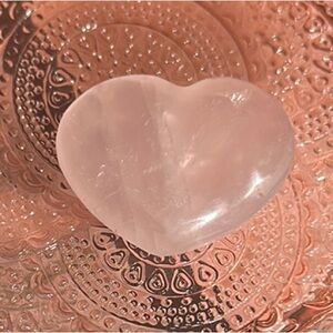 Rose Quartz Heart